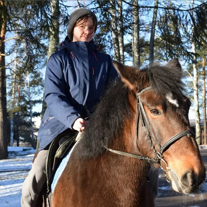 Верховая езда в манеже